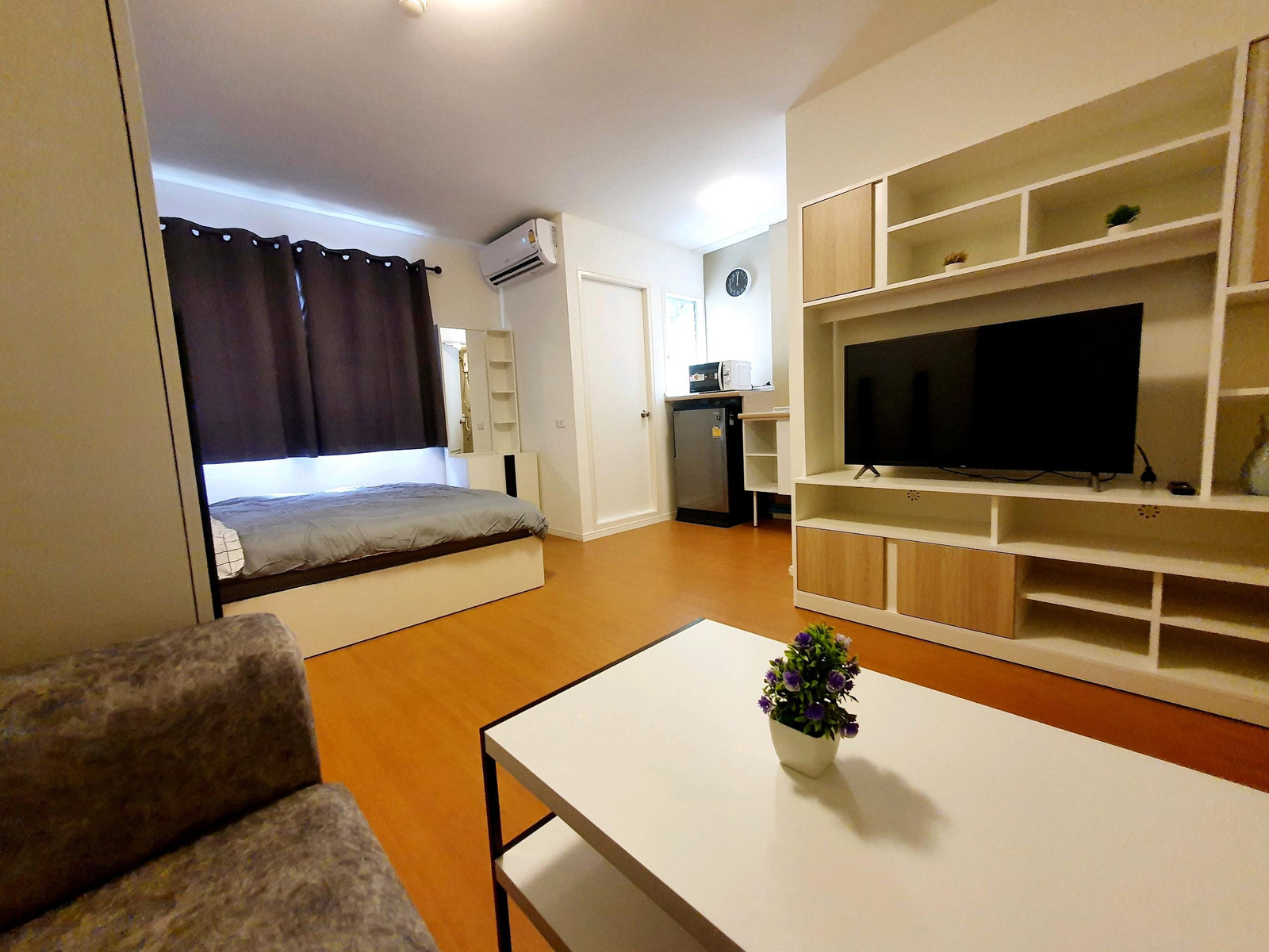 🔥 NTC Home for rent Lumpini Township Rangsit-Khlong 1 day near Future Mall, Building B8, 5th floor (5,800/mo) 22 sq m., has washing machine.