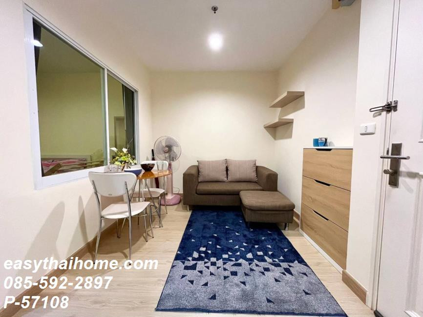 P-57108 คอนโดให้เช่า Life @ Sukhumvit 65 ใกล้ BTS พระโขนง | เฟอร์+เครื่องใช้ไฟฟ้าครบมีเครื่องซักผ้า Line@easythaihome 085-592-2897  – รูปที่ 4