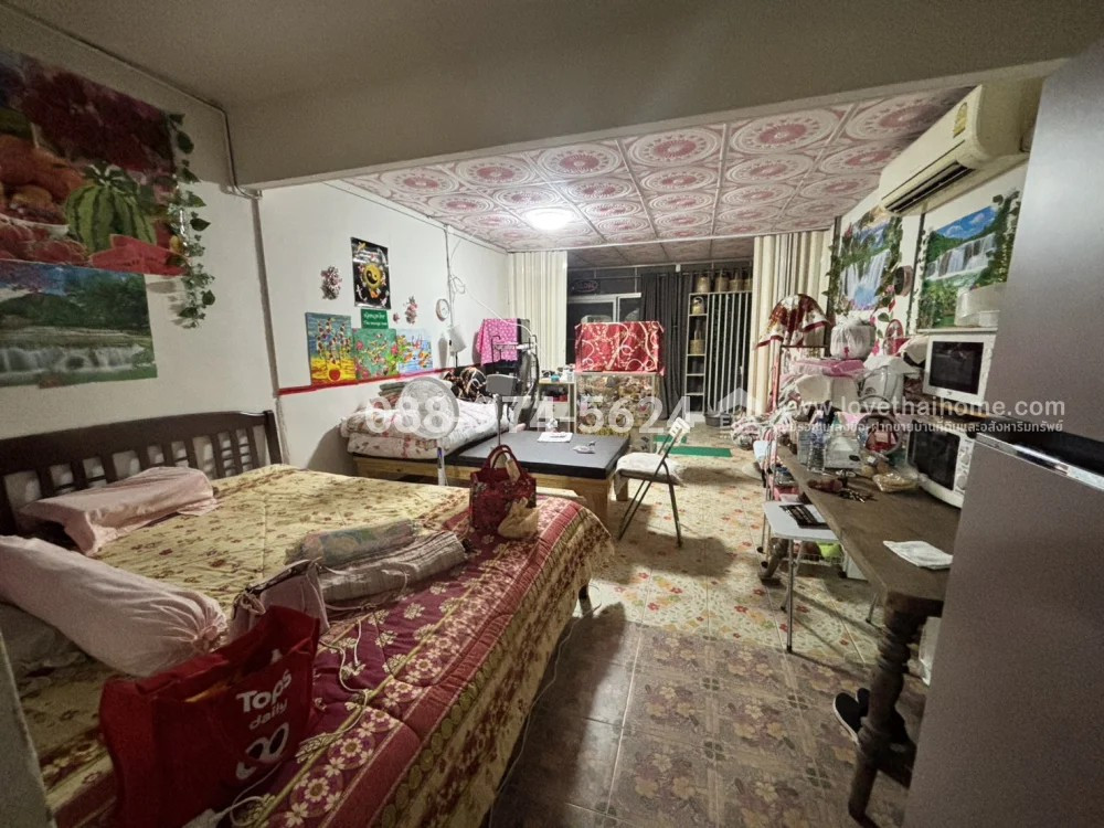Townhouse for sale Rangsit-Khlong 9 Baan Eua-Athorn Rangsit (Khlong Kao), area 16.1 sq m, price 1.2 million (negotiable), added living room and kitchen, very good condition, project next to the main road. – รูปที่ 3