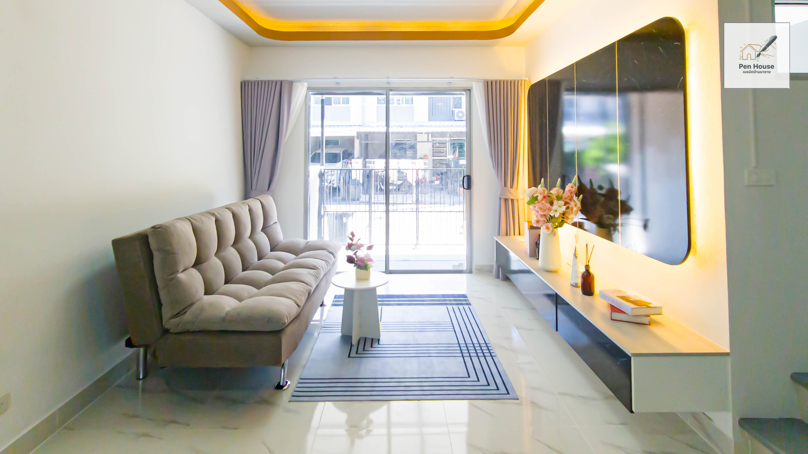 ขายทาวน์เฮ้าส์ 2 ชั้น พฤกษาวิลล์ นิมิตรใหม่ 19/1 | 3 ห้องนอน เนื้อที่ 17.5 ตร.ว.  – รูปที่ 4