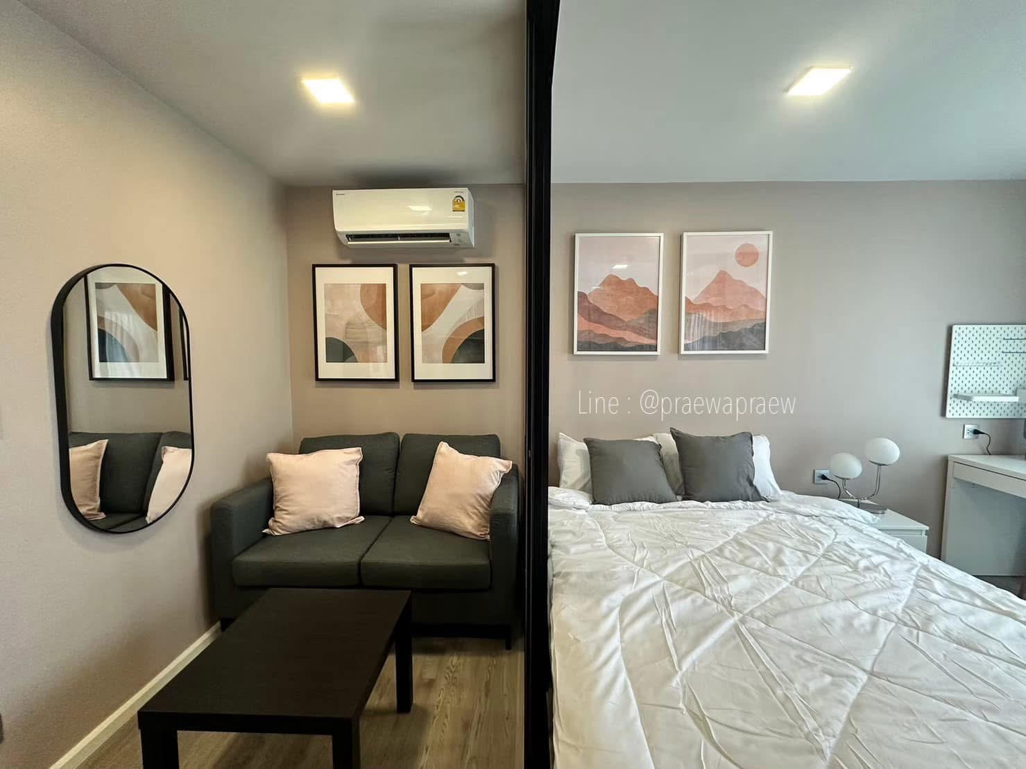 🔥ขาย Kave Town Colony พร้อมผู้เช่า วิวสระแนวยาว – รูปที่ 2