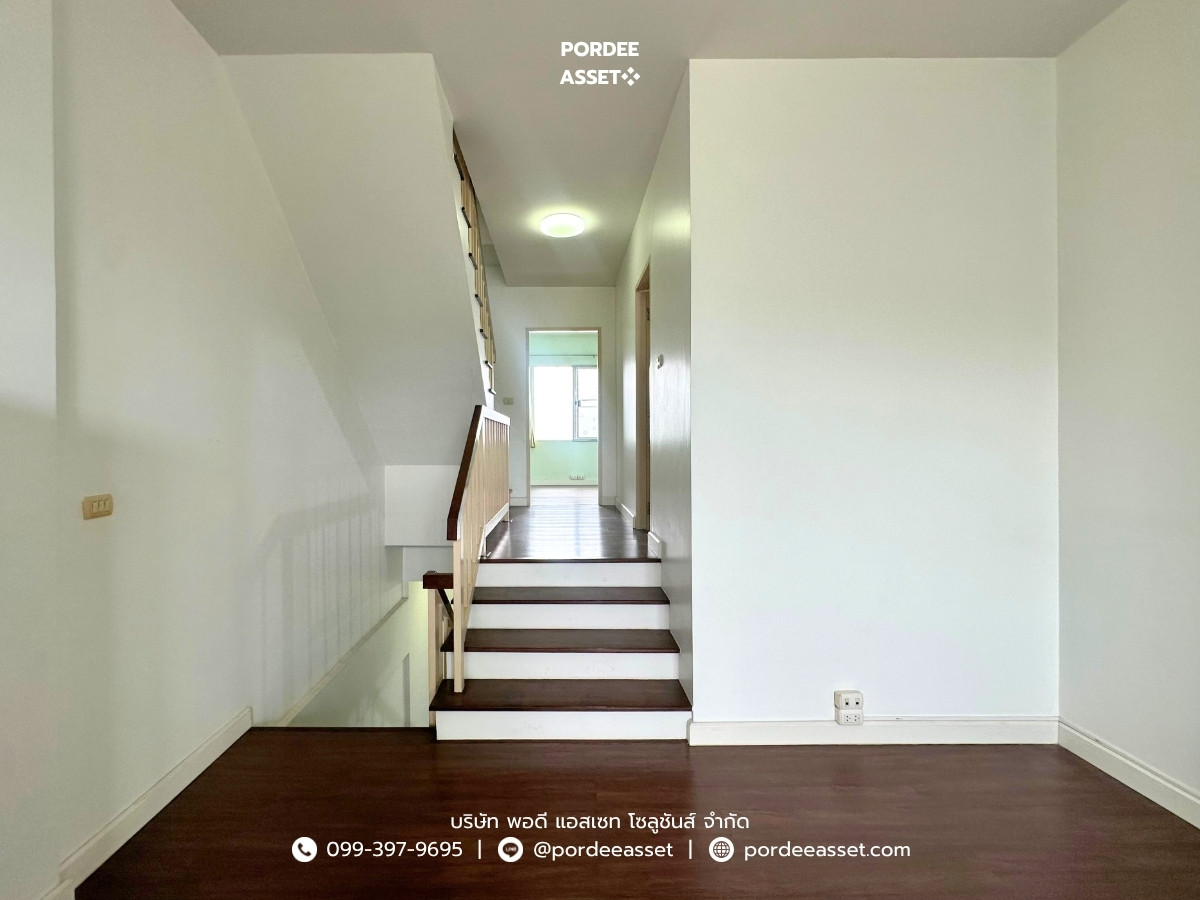 Town Plus Pracha Uthit, Soi Pracha Uthit 127, 3-story townhouse from Sansiri, good location. In a tangible budget: Townplus Prachauthit – รูปที่ 4