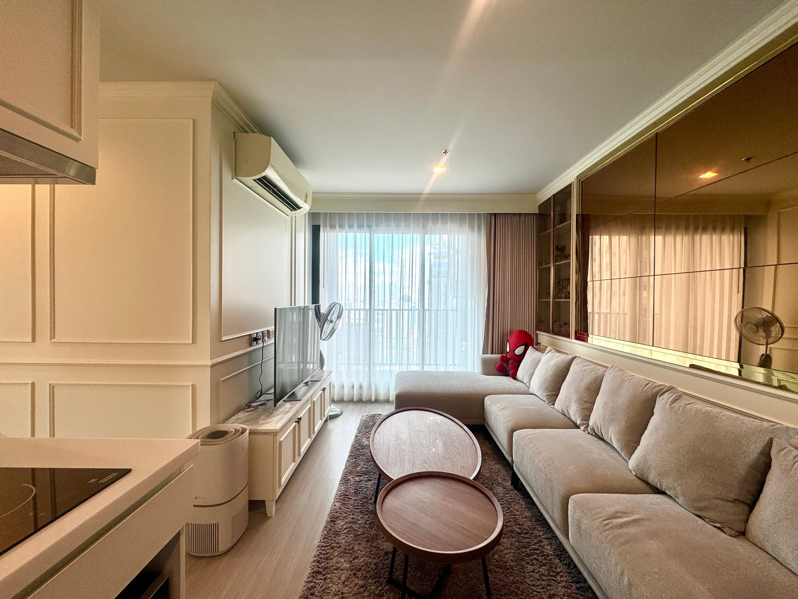 For rent ✨ Life Ladprao 2 bedrooms, 2 bathrooms, size 55sqm, very new room, very beautiful, never rented out before, only 40,000 baht, call now 065-2614622 Tammy.