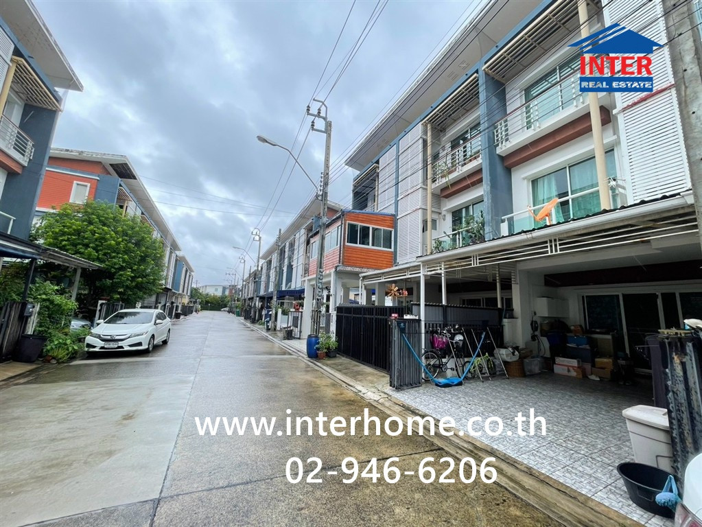 Townhome, 3 floors, 21.9 sq m, Chuan Chuen Modus Village, Vibhavadi, near Vibhavadi Hospital. Vibhavadi-Rangsit Road, Phahon Yothin Road, Don Mueang District, Bangkok – รูปที่ 2