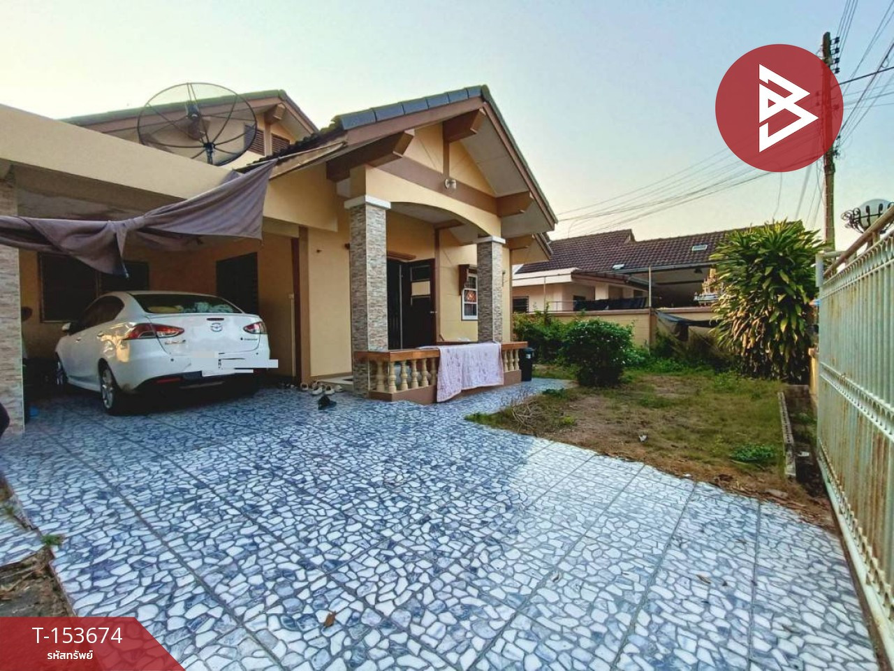 Single house for sale, area 77 square meters, Don Tako, Ratchaburi. – รูปที่ 3