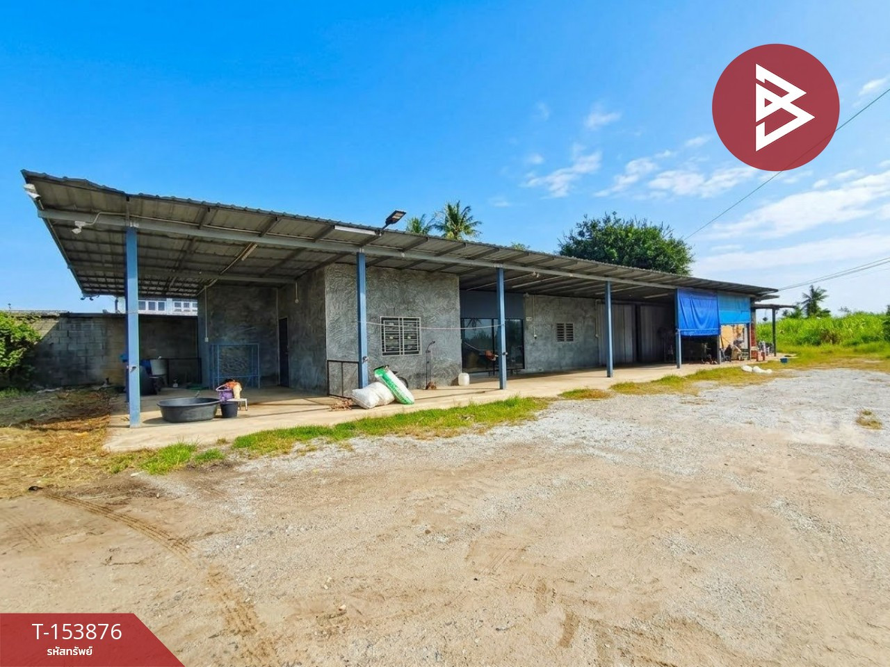 Single house and land for sale, area 7 rai, Song Phi Nong, Suphan Buri. – รูปที่ 2