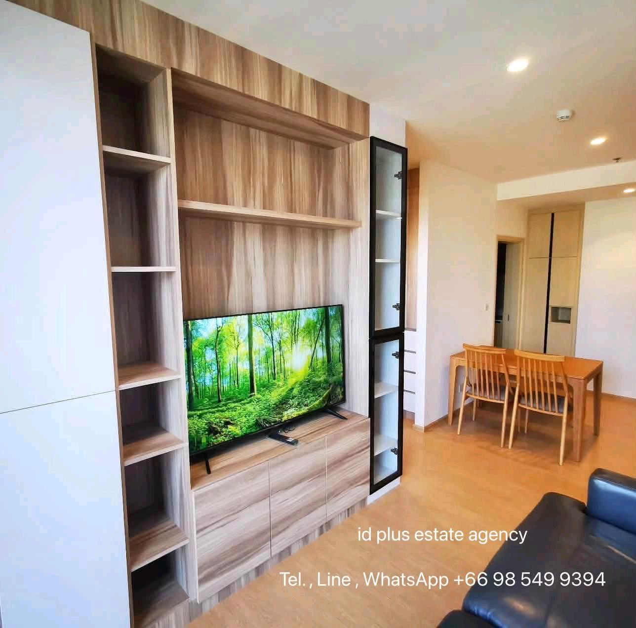 Maru Ekkamai 2 Condo with Pet friendly for Rent 🐈 2 bedrooms 2 bathrooms for 59 sq.m On 16th floor. fully furnished and electrical appliances. Walk 5 mins. To BTS Ekkamai. Rental Only for 60,000 / M. – รูปที่ 4