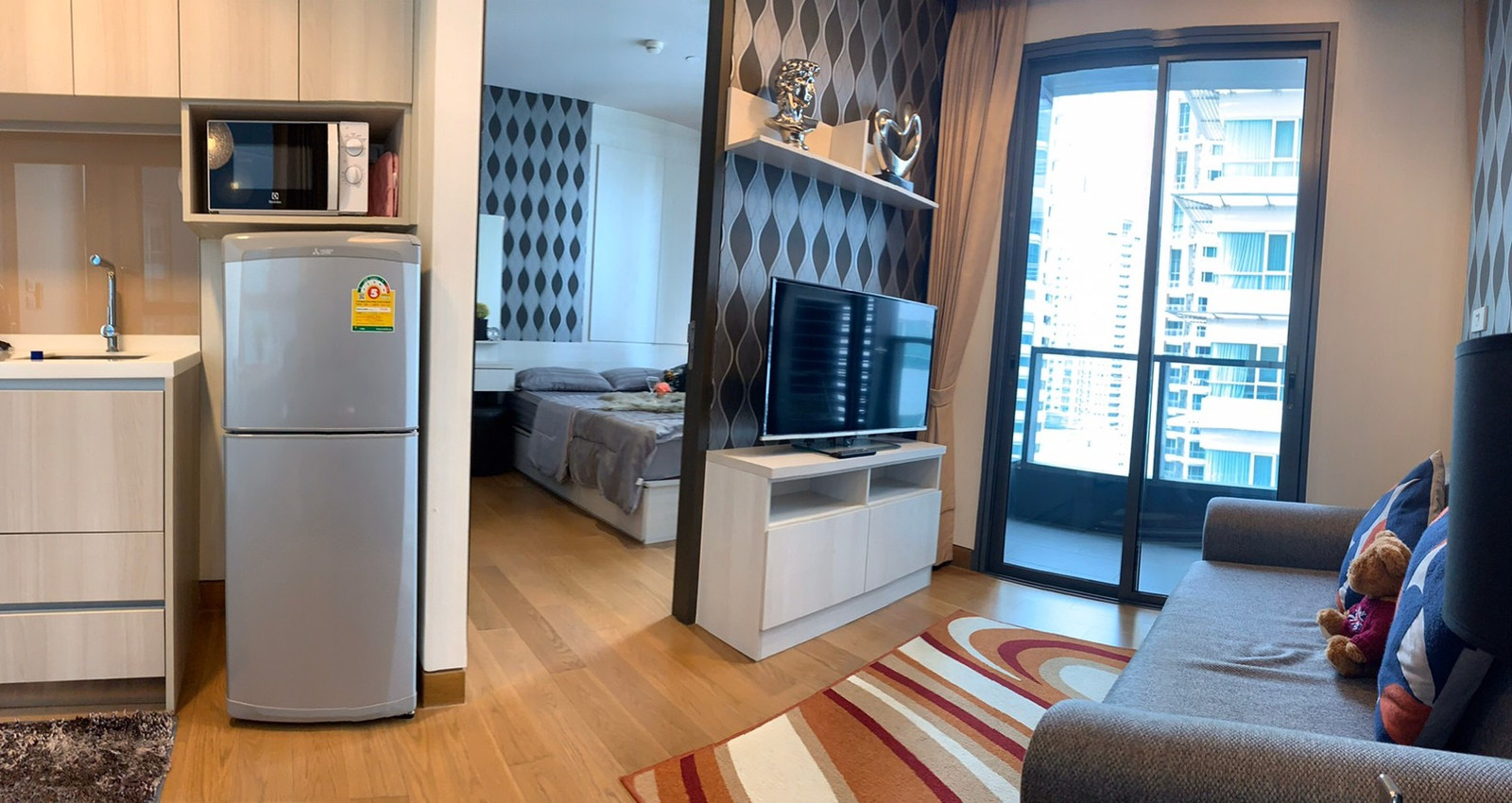 Best Price ✨For rent The Lumpini 24 beautiful room fully furnished high floor city view 💗DS4310 | Line @Dstay
