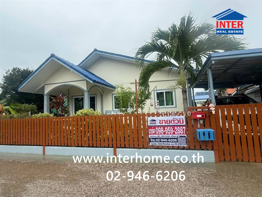 บ้านเดี่ยว 1 ชั้น 85.9 ตร.ว. บ้านเดี่ยว ใกล้โรงเรียนบ้านคลองบางกก สมุทรสงคราม ถนนพระราม2 ถนนทางหลวงชนบท สส 2001 (สมุทรสงคราม) เมืองสมุทรสงคราม สมุทรสงคราม  – รูปที่ 2