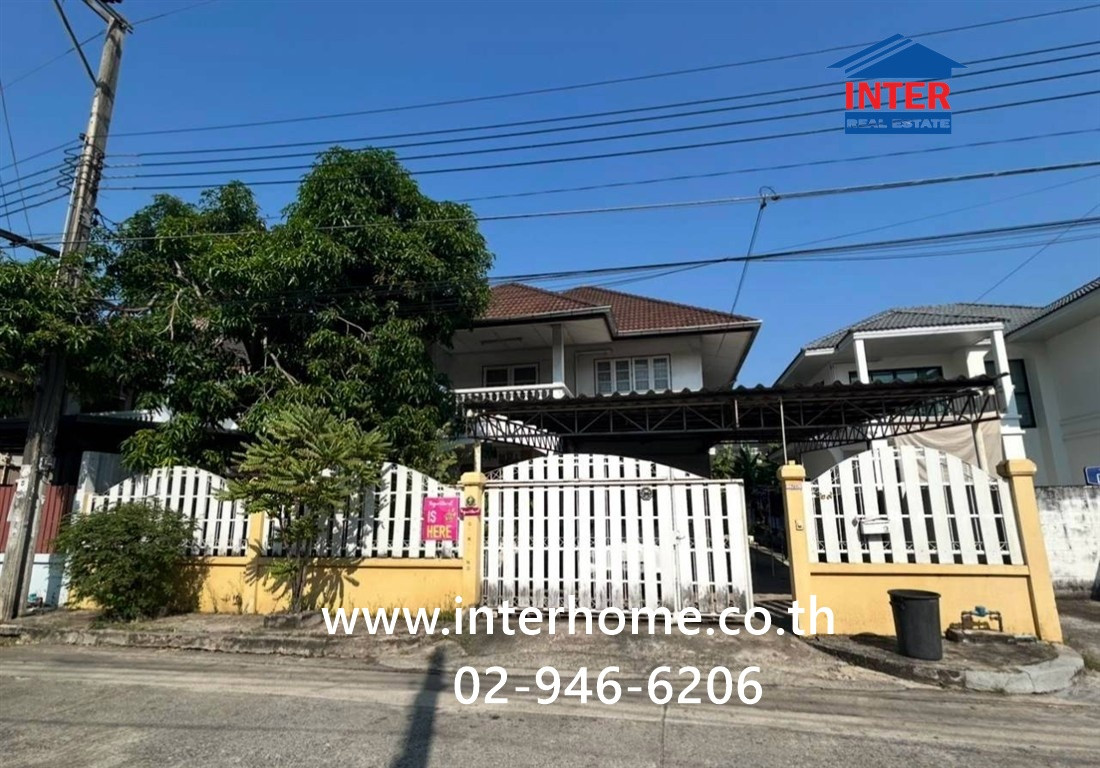 2-story detached house, 75 sq m, Pattra Garden Ville Village, Soi Bang Ramat 5, Borommaratchachonnani Road. Kanchanaphisek Road, Taling Chan District, Bangkok