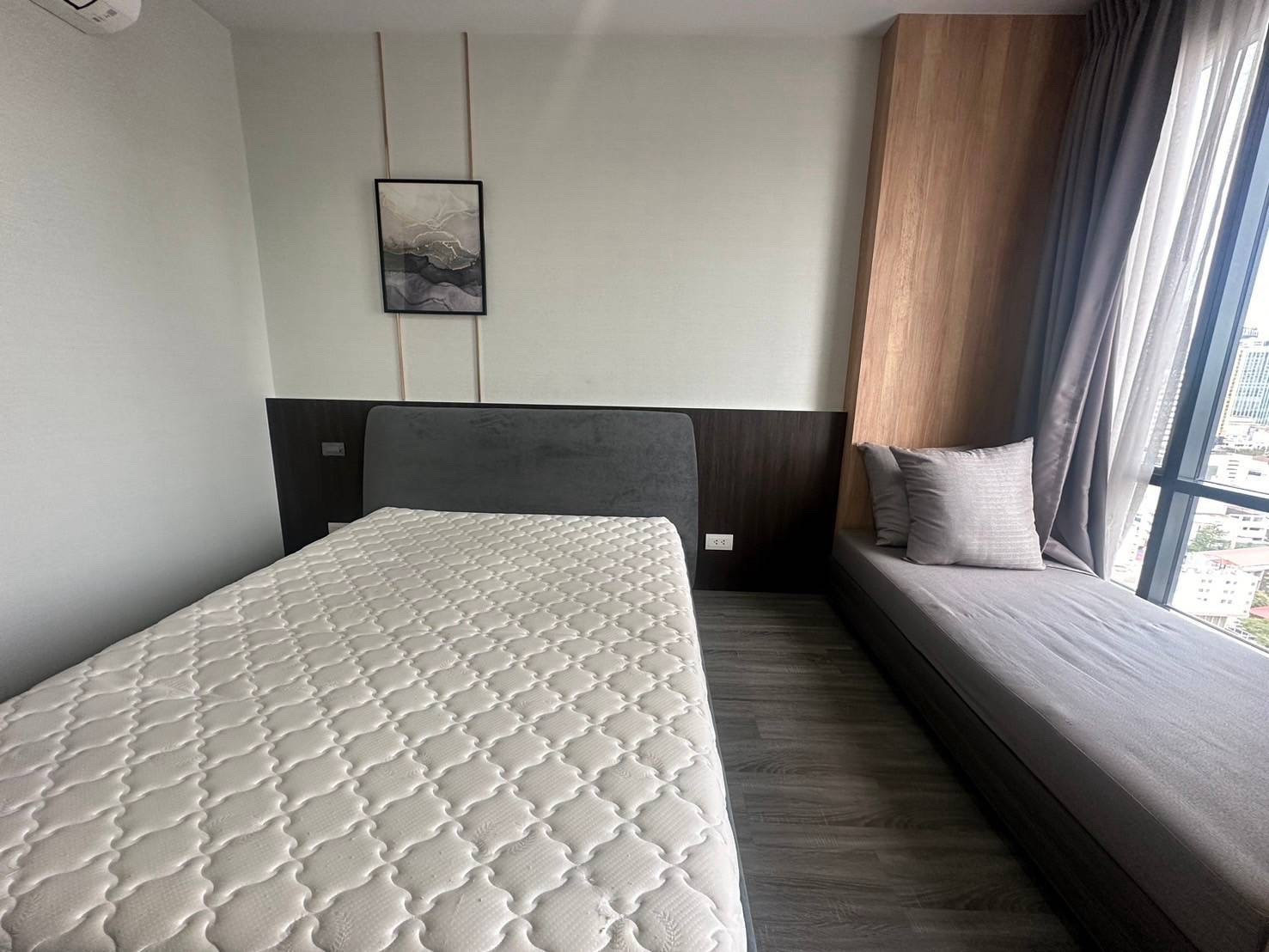 For Rent!! Ideo Mobi Rangnam  Rent Price!! 17,000฿ per month❤️‍🔥 Studio size 28 sq.m. Contract  Aomam (agent) Tel./Line id : 0955871692 WhatsApp : +66 95 587 1692 – รูปที่ 2