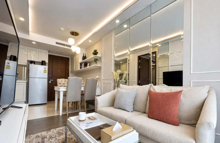 Amaranta Residence ให้เช่า ห้อง 1 ห้องนอน ใกล้ MRT ห้วยขวาง 400 เมตร – รูปที่ 2