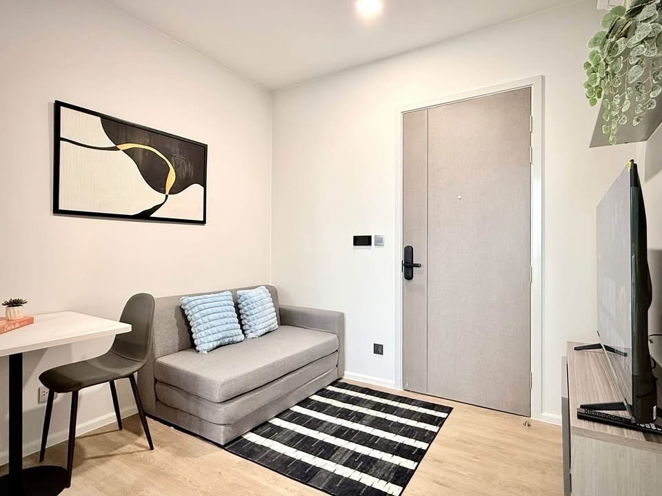 🚩 ให้เช่า ห้องใหม่! 𝗠𝗼𝗱𝗶𝘇 𝗥𝗵𝘆𝗺𝗲 รามคำแหง 1 Bedroom | 26 Sq.m. | 25rd Floor เพียง 15,000.- / เดือน 🔥 – รูปที่ 4