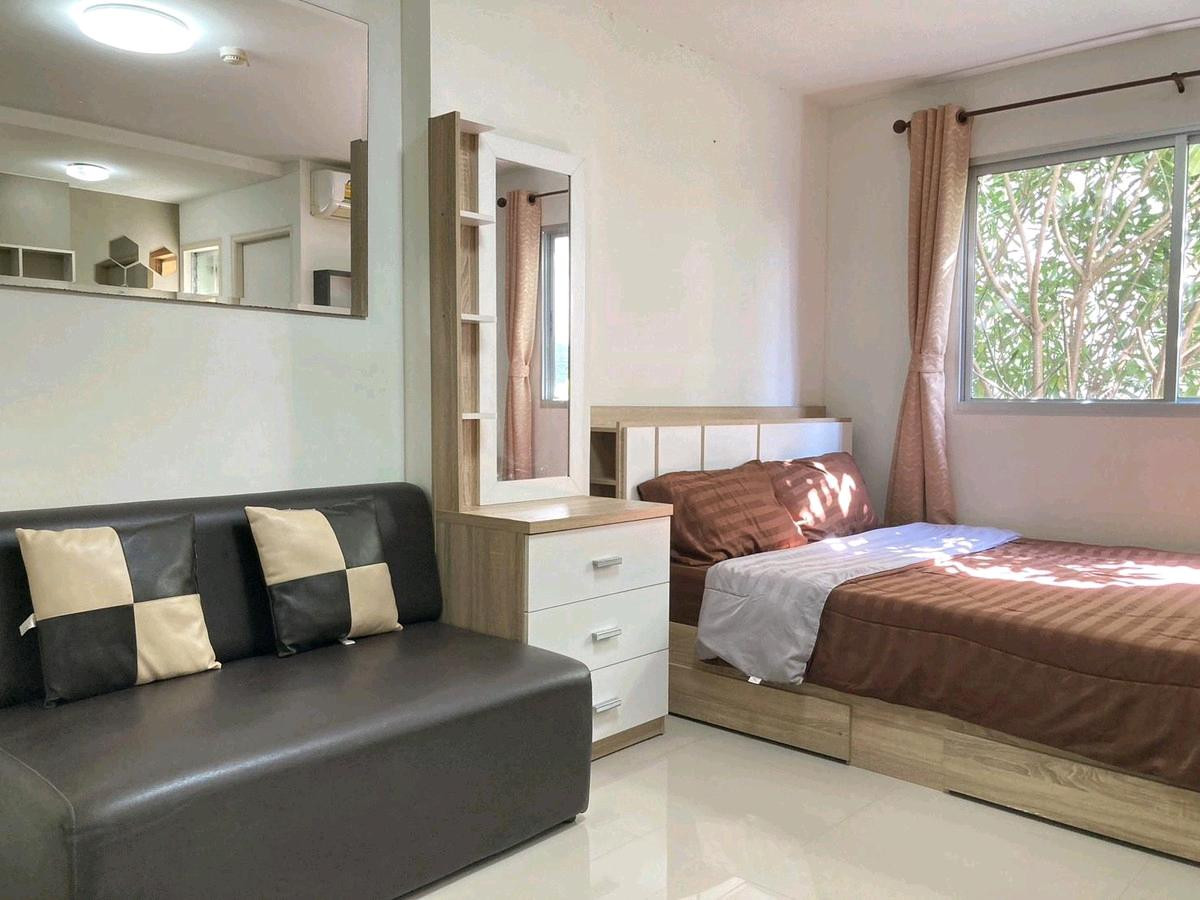 🔥NTC Home for rent, Lumpini Township, Rangsit-Khlong 1, near Future Mall, Building A7, 5th floor (5,500/mo) 22 sq m., has washing machine.