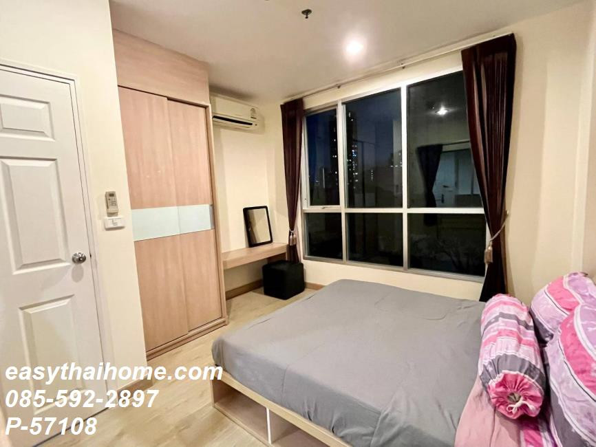 P-57108 คอนโดให้เช่า Life @ Sukhumvit 65 ใกล้ BTS พระโขนง | เฟอร์+เครื่องใช้ไฟฟ้าครบมีเครื่องซักผ้า Line@easythaihome 085-592-2897  – รูปที่ 2