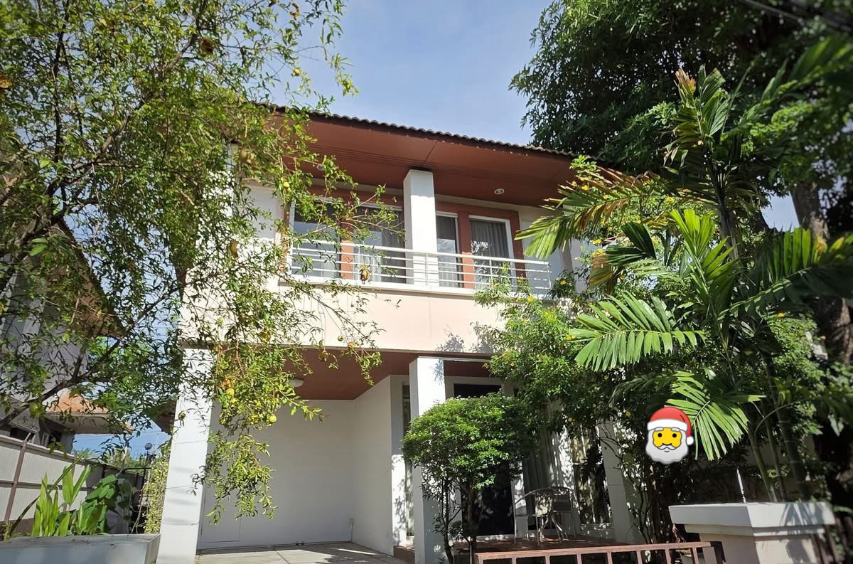 🏡 FOR RENT | 2-story detached house, Bangkok Villa Village, 2 bedrooms, 3 bathrooms, location along Ramintra-Lat Phrao Expressway. Fully furnished Ready to move in Near the Lat Phrao Expressway entrance and exit point, only about 2 minutes! ✅ Rent 75,000 🏡 FOR RENT | 2-story detached house, Bangkok Villa Village, 2 bedrooms, 3 bathrooms, location along Ramintra-Lat Phrao Expressway. Fully furnished Ready to move in Near the Lat Phrao Expressway entrance and exit point, only about 2 minutes! ✅ Rent 75,000