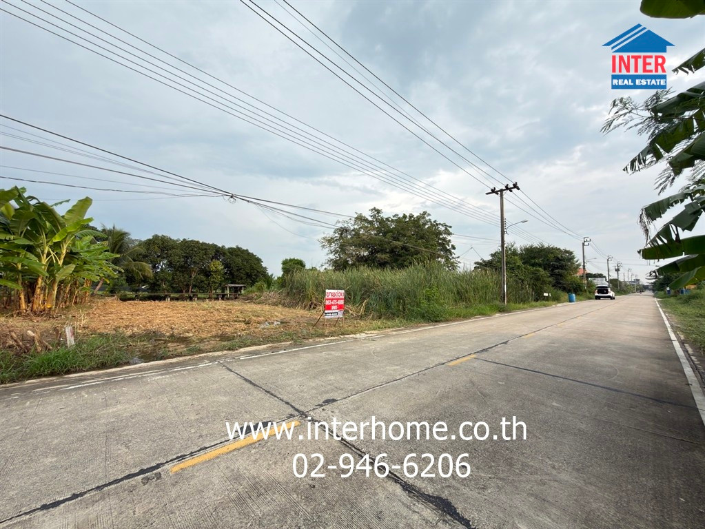 Empty land 80 sq m. Land near Mahidol University, Salaya, Soi Num Prasong 2. Samret Phatthana Road Kanchanaphisek Road, Bang Kruai, Nonthaburi – รูปที่ 3
