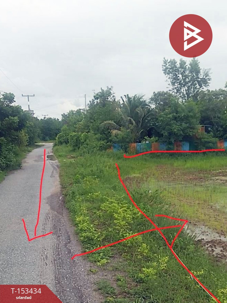 Land for sale, area 10 rai 22 square wa, Don Chedi, Suphan Buri. – รูปที่ 4