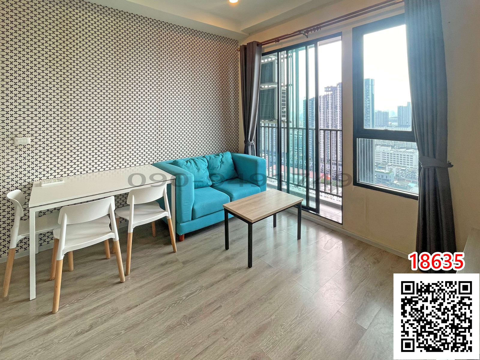 Condo for rent KnightsBridge Collage Ramkhamhaeng near MRT Hua Mak.