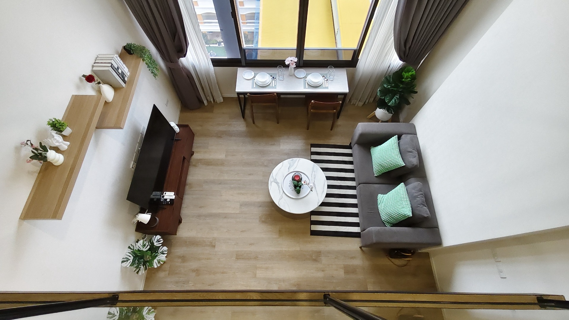 Duplex เพดานสูง 2 ชั้น ใกล้ BTS อ่อนนุช | 1 ห้องนอน 40 ตร.ม. | เพียง 25,000 บาท/เดือน – รูปที่ 4