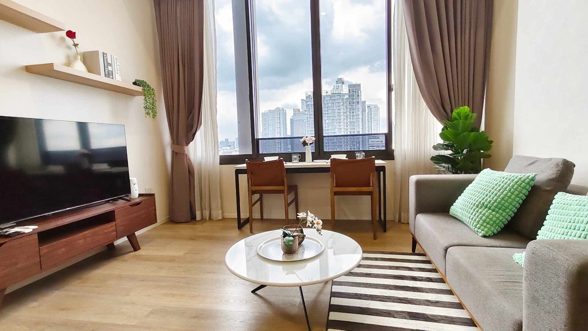 Duplex เพดานสูง 2 ชั้น ใกล้ BTS อ่อนนุช | 1 ห้องนอน 40 ตร.ม. | เพียง 25,000 บาท/เดือน – รูปที่ 3