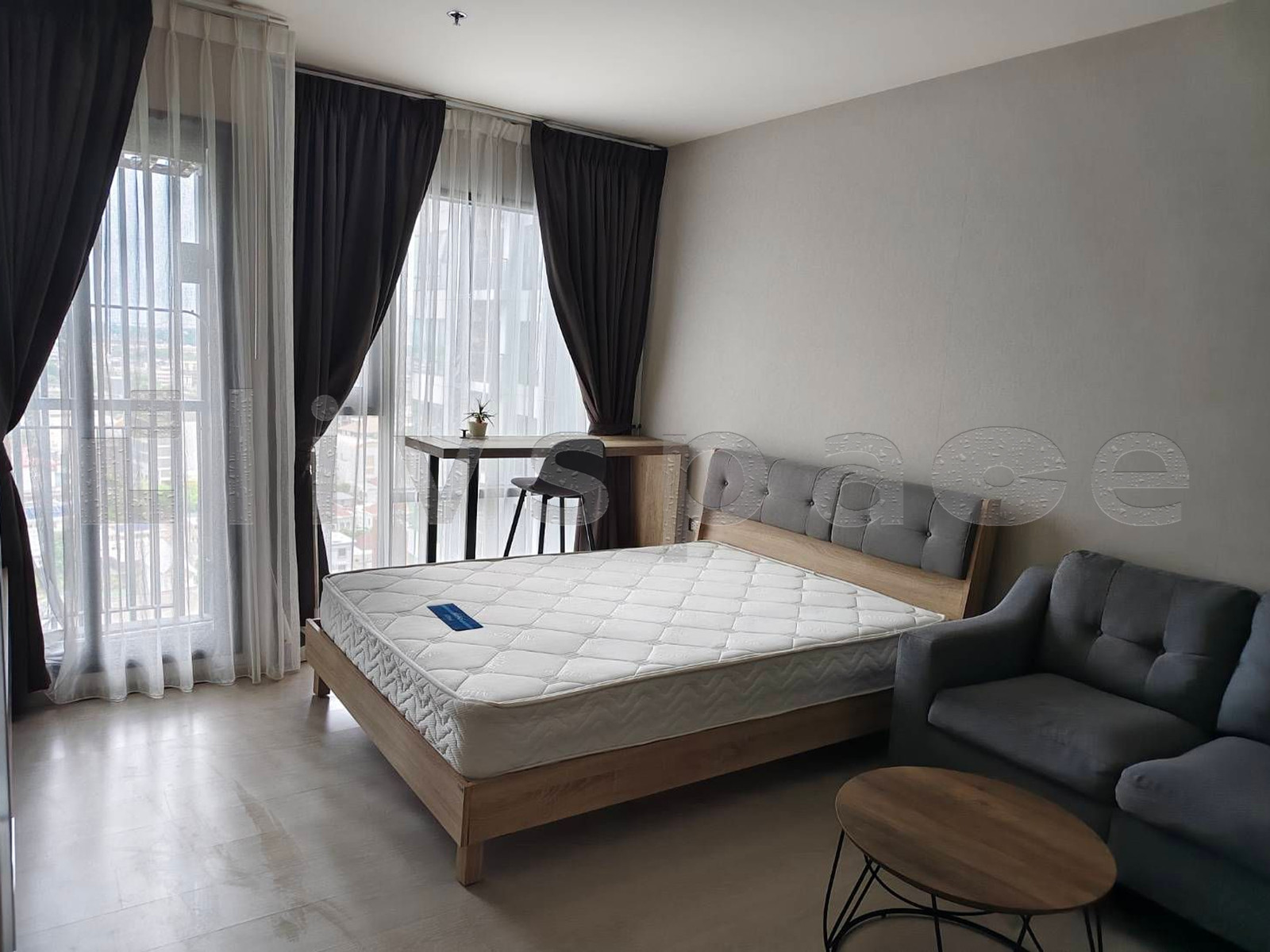 ▚ L06CCAツ For rent Rhythm Sukhumvit 36-38 Studio 24 sq m, high floor 20+, good price, fully furnished, ready to move in, near BTS Thonglor✨ – รูปที่ 2