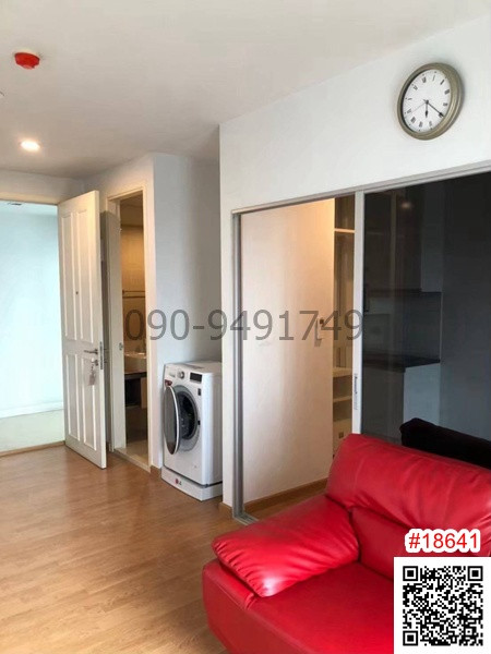 Condo for rent, The Parkland Phetkasem, size 30 sq m., Building B, corner room, next to Lak Song MRT.