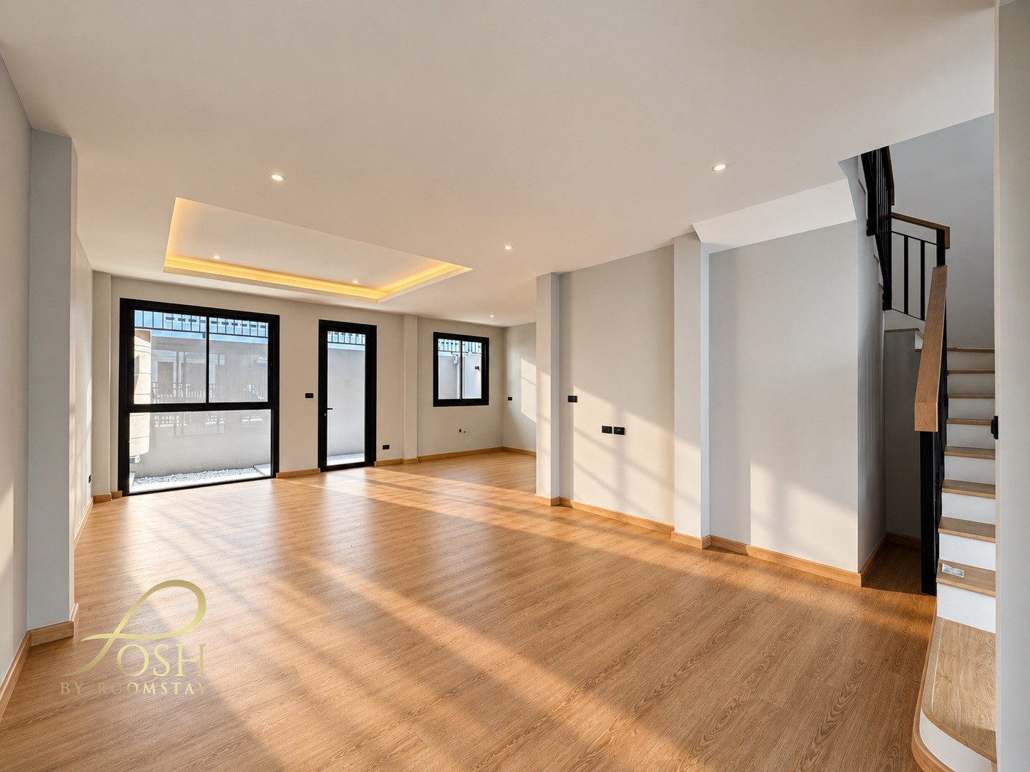 บ้านแฝด 2ชั้นสร้างใหม่ 3Bed 3Bath (เพียง2หลัง) ใจกลางเมืองภูเก็ตที่หาได้ยาก ทำเลนาคา–อนุภาษมโนรมย์ ใกล้เซ็นทรัล – รูปที่ 3