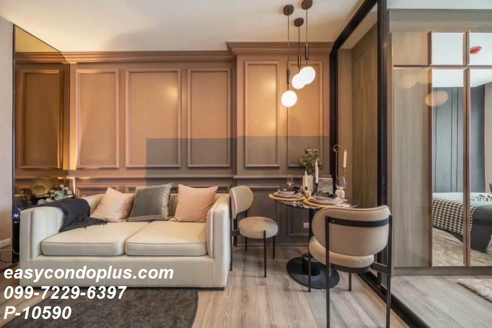💥[ 𝐏-𝟏𝟎𝟓𝟗𝟎 ] FOR RENT ( ไนท์บริดจ์ คอลลาจ สุขุมวิท 107 ) คอนโดหรูใกล้ BTS แบริ่ง เพียง 400 ม.! 𝟏𝟓,𝟎𝟎𝟎 บาท/ด. | Line: @easycondoplus | 099-229-6397  – รูปที่ 2