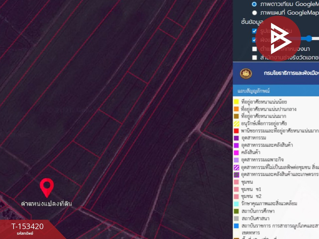 Land for sale, purple area, area 6 rai 1 ngan, Bang Bo, Samut Prakan. – รูปที่ 2