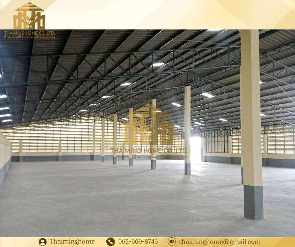 ให้เช่า โกดัง คลังสินค้า พร้อมออฟฟิศห้องพักพนักงาน 8ห้อง รวม 2,100 ตรม ลำลูกกาคลอง6 ปทุมธานี (TW8-32726) – รูปที่ 4