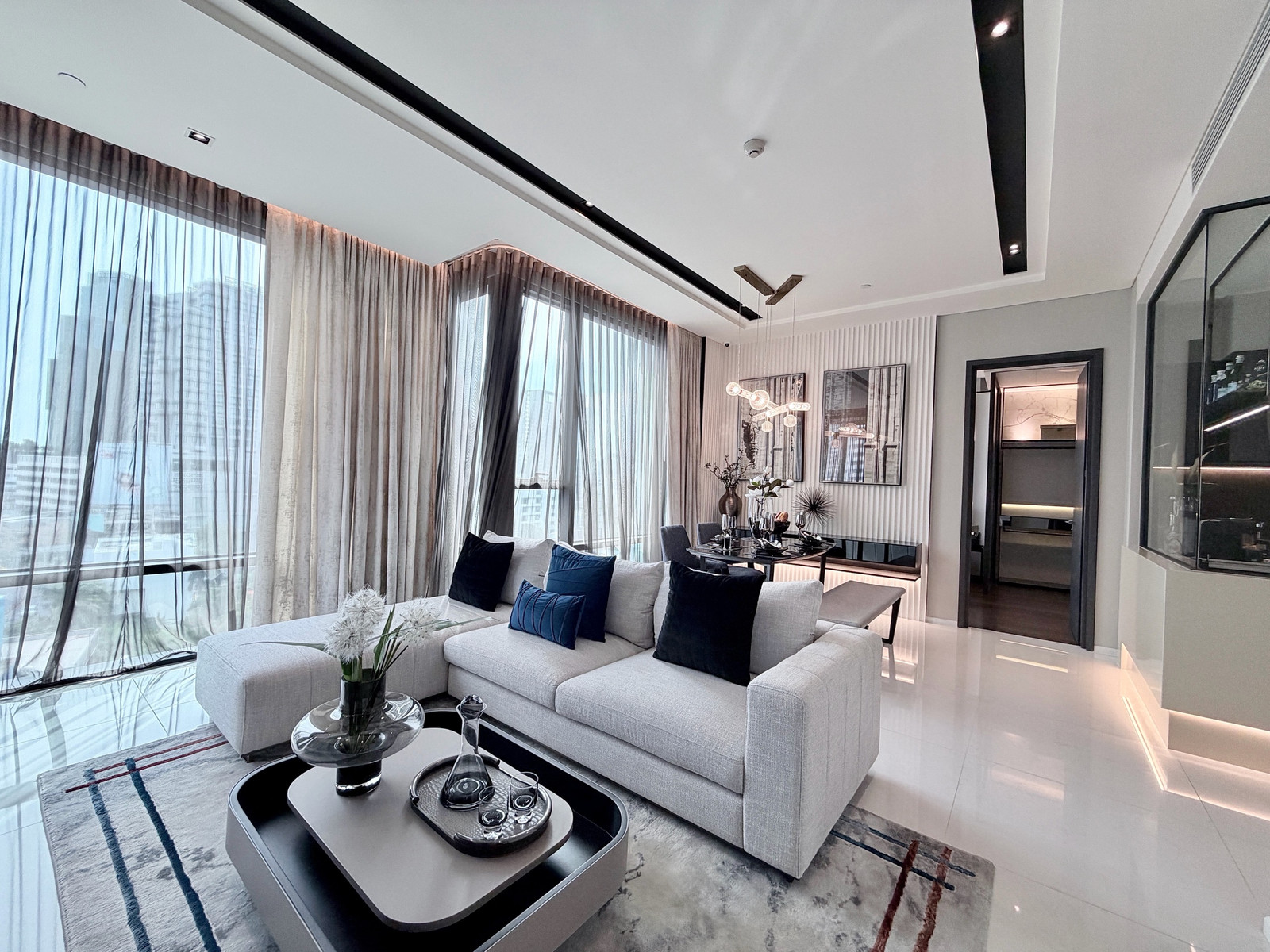 🚀The Bangkok Thonglor | 2 ห้องนอนใหญ่ 94.75 ตร.ม. แต่งครบพร้อมอยู่ เพียง 25.9 MB 📲 095-9299924 (K.เบนซ์) 