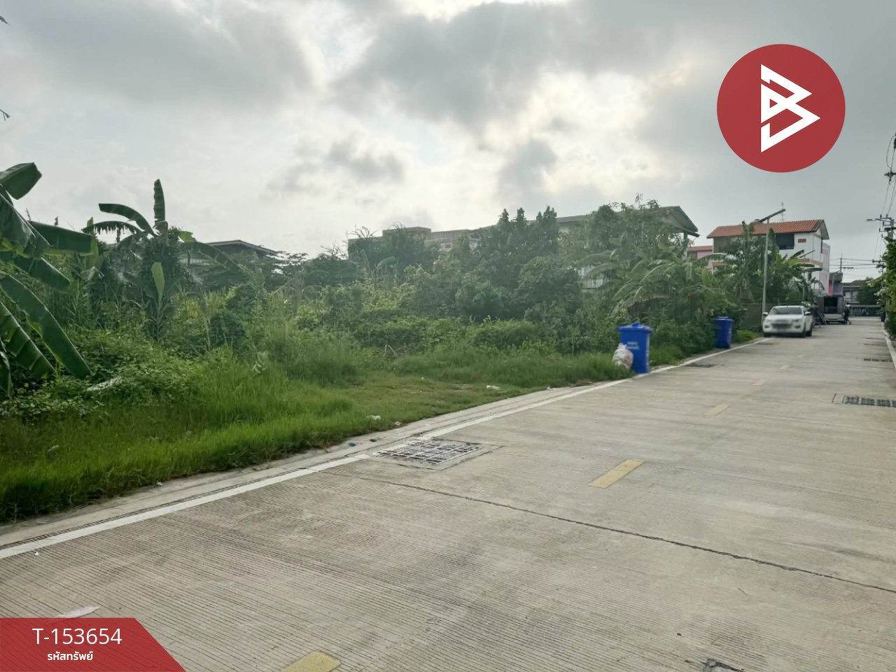 Land for sale, area 2 ngan 13 square wah, Phra Samut Chedi, Samut Prakan, purple area. – รูปที่ 2