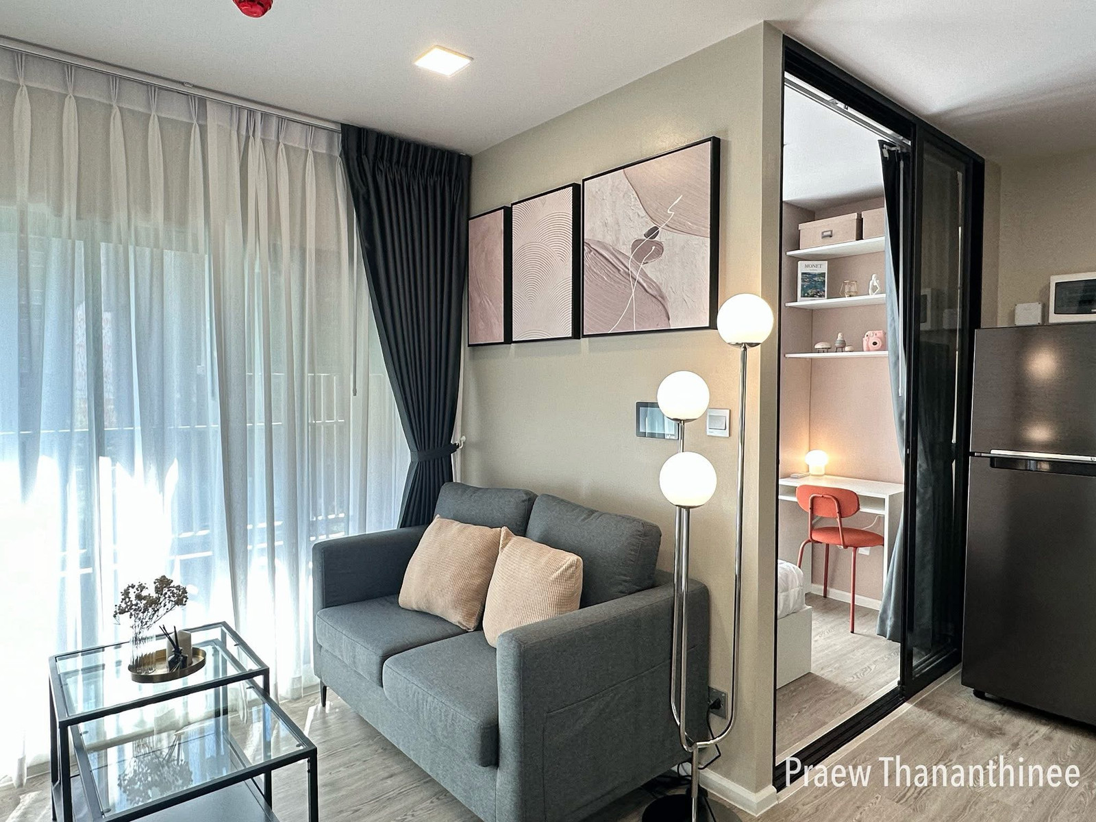 Kave town colony 2ห้องนอน วิวสระ ตึกหน้า  – รูปที่ 4