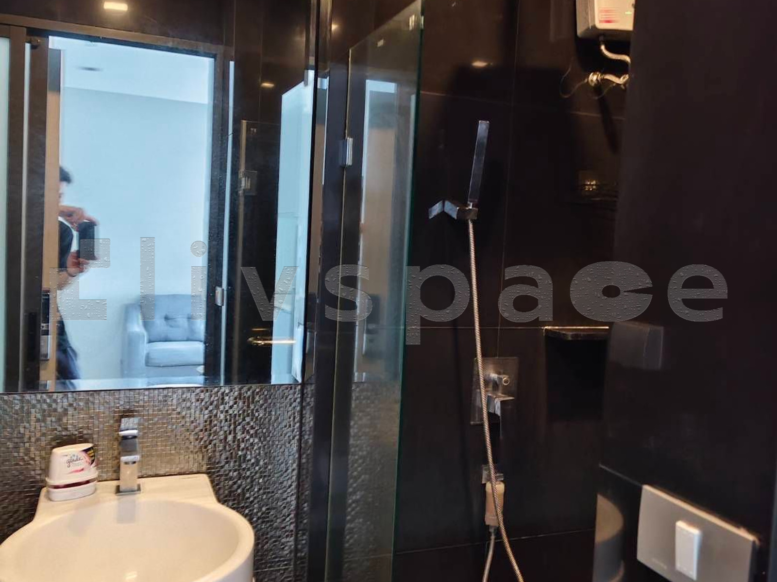 ▚ L06CCAツ For rent Rhythm Sukhumvit 36-38 Studio 24 sq m, high floor 20+, good price, fully furnished, ready to move in, near BTS Thonglor✨ – รูปที่ 4