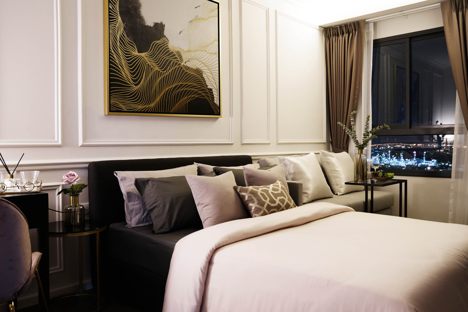 P003860 Luxury Grand Studio on Top Floor | Private Sky Garden Access & City View – รูปที่ 2