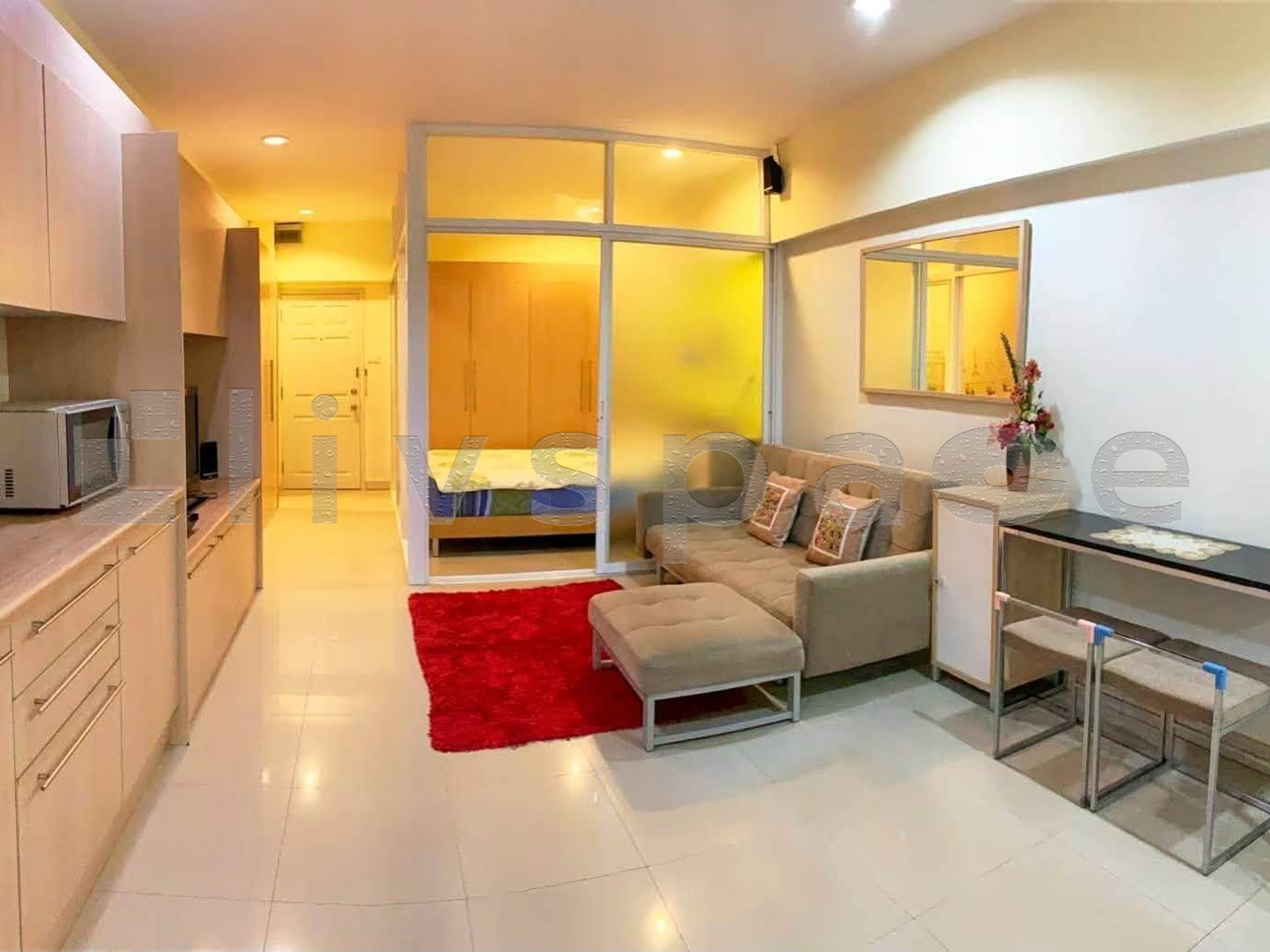 ▚ L0VC0Dツ ให้เช่า Aree Place 1Bed 43ตร.ม. โซนอารีย์ ไซส์ใหญ่ ทิศไม่ร้อน พร้อมอยู่ ราคาดีมาก ใกล้ BTS อารีย์✨ – รูปที่ 3