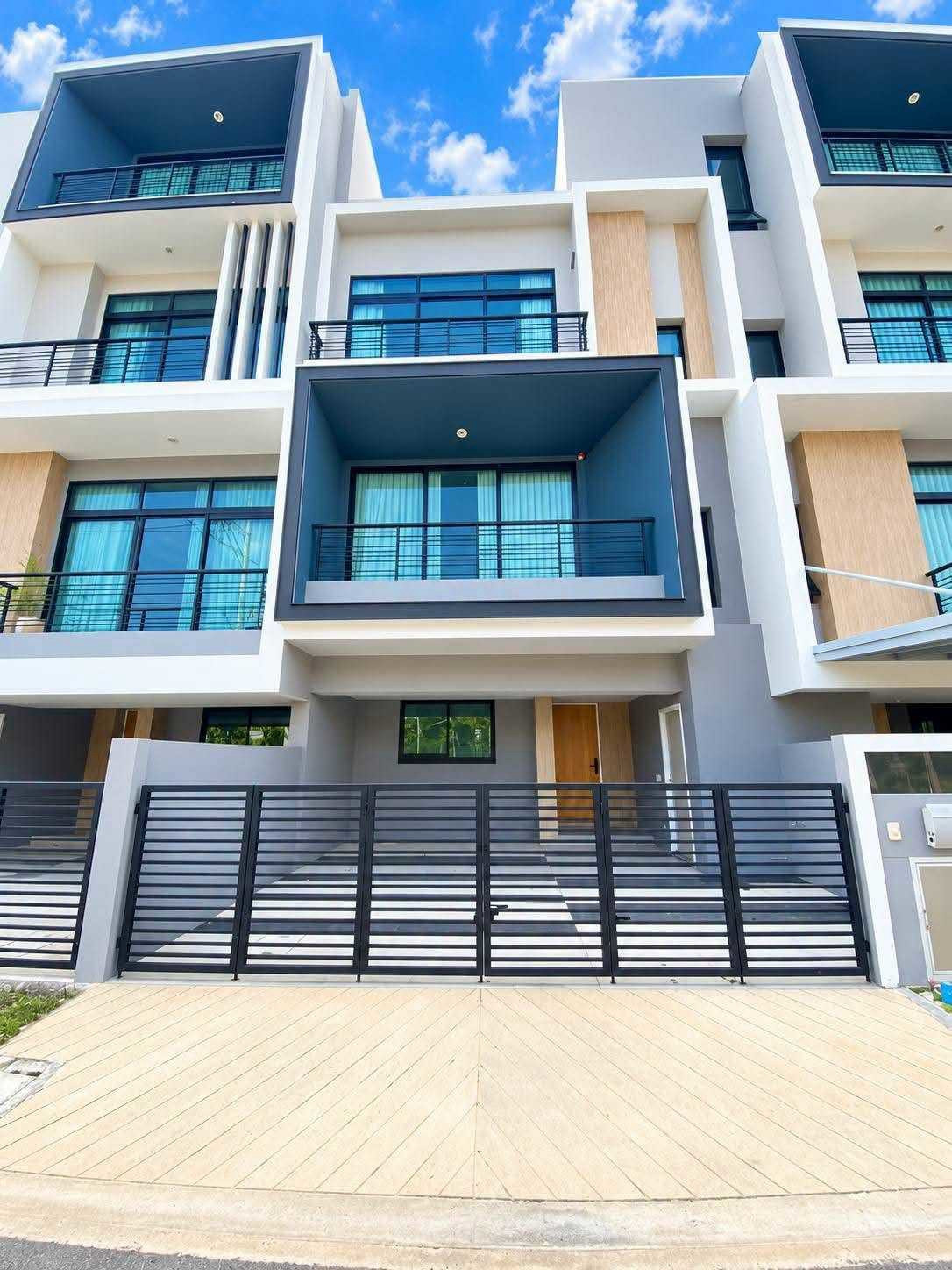 For rent #Townhome, Nirvana Define Village, Krungthep Kreetha 📞095-164-2956 #Near Wellington International School