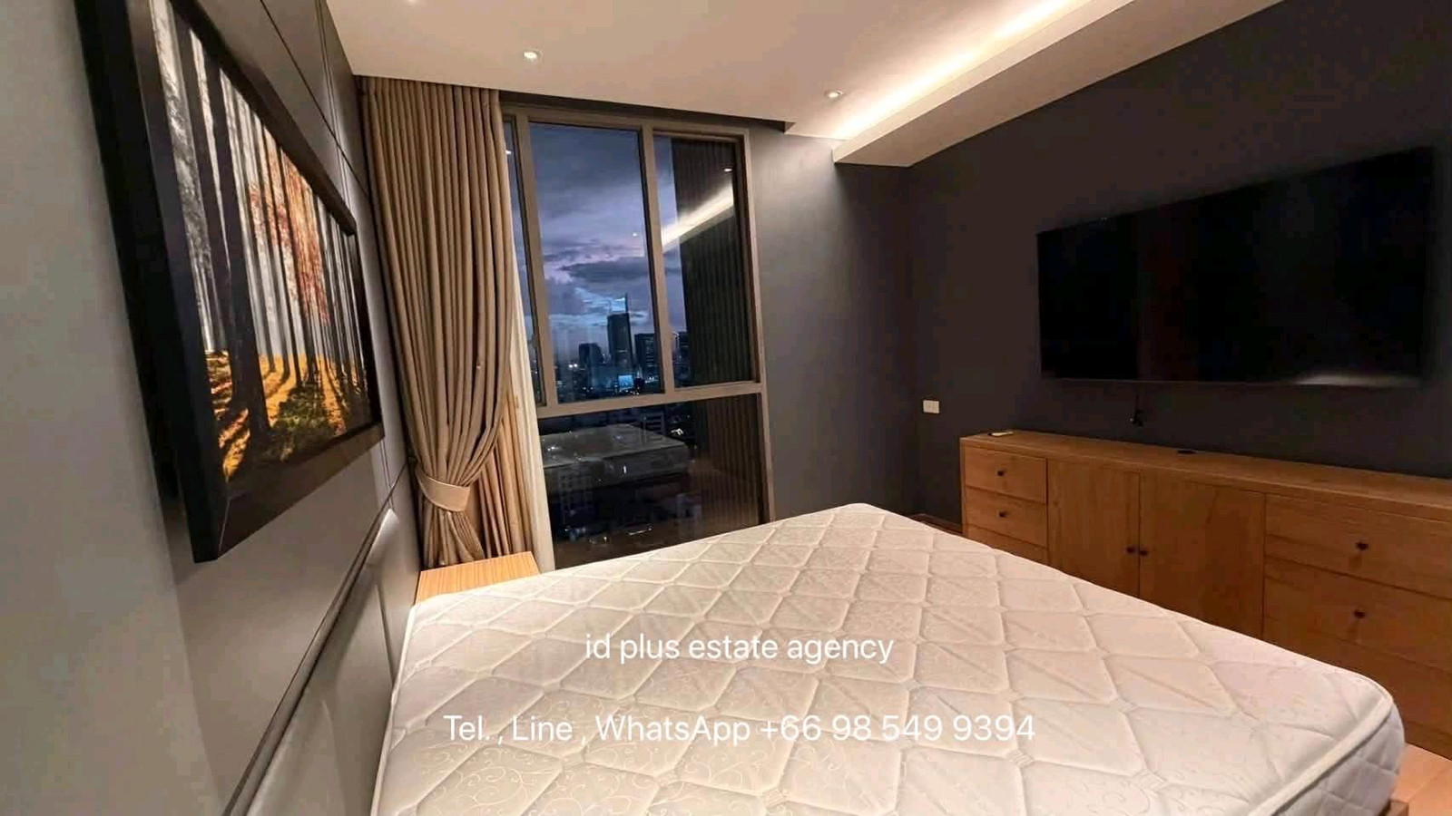 Condo with Pet friendly for Rent 🐈 1 bedroom 1 bathroom for 60 sq.m Open City View On 22nd floor. fully furnished and electrical appliances. Walk 5 mins. To BTS Thonglor. Rental Only for 50,000 / M. – รูปที่ 4