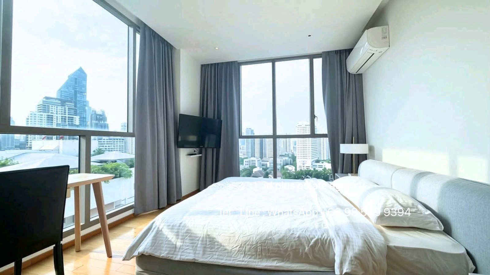 Condo with Pet friendly for Rent 🐈 1 bedroom 1 bathroom for 59 sq.m On 19th floor. fully furnished and electrical appliances. Walk 5 mins. To BTS Thonglor. Rental Only for 53,000 / Rental with No pet Only for 48,000 / M. – รูปที่ 2