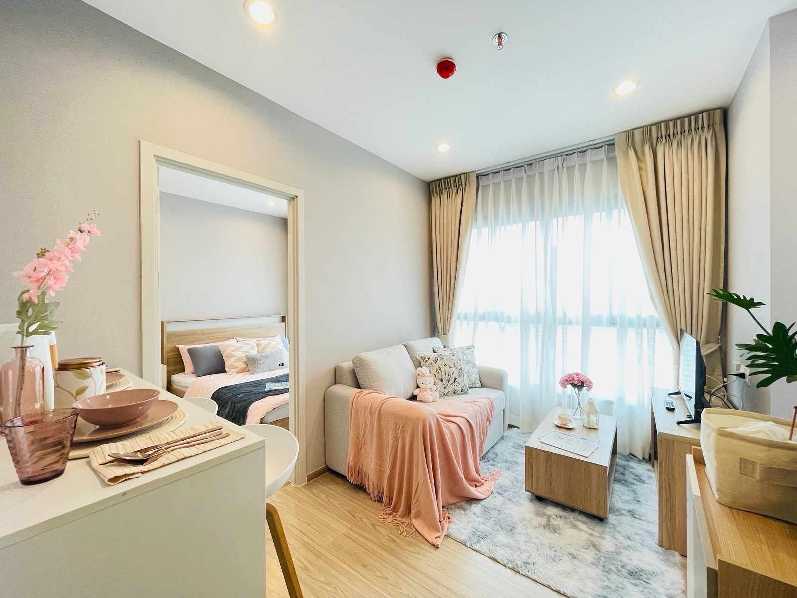 ให้เช่า The Tree หัวหมาก 1 ห้องนอน 26.42ตร.ม. ใกล้ MRT ลำสาลี เพียง 11,000 บาท/เดือน