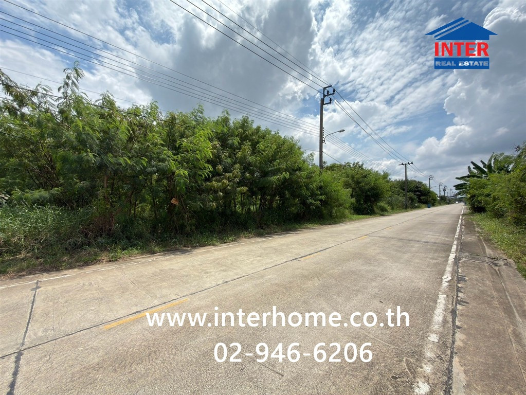 Empty land 80 sq m. Land near Mahidol University, Salaya, Soi Num Prasong 2. Samret Phatthana Road Kanchanaphisek Road, Bang Kruai, Nonthaburi