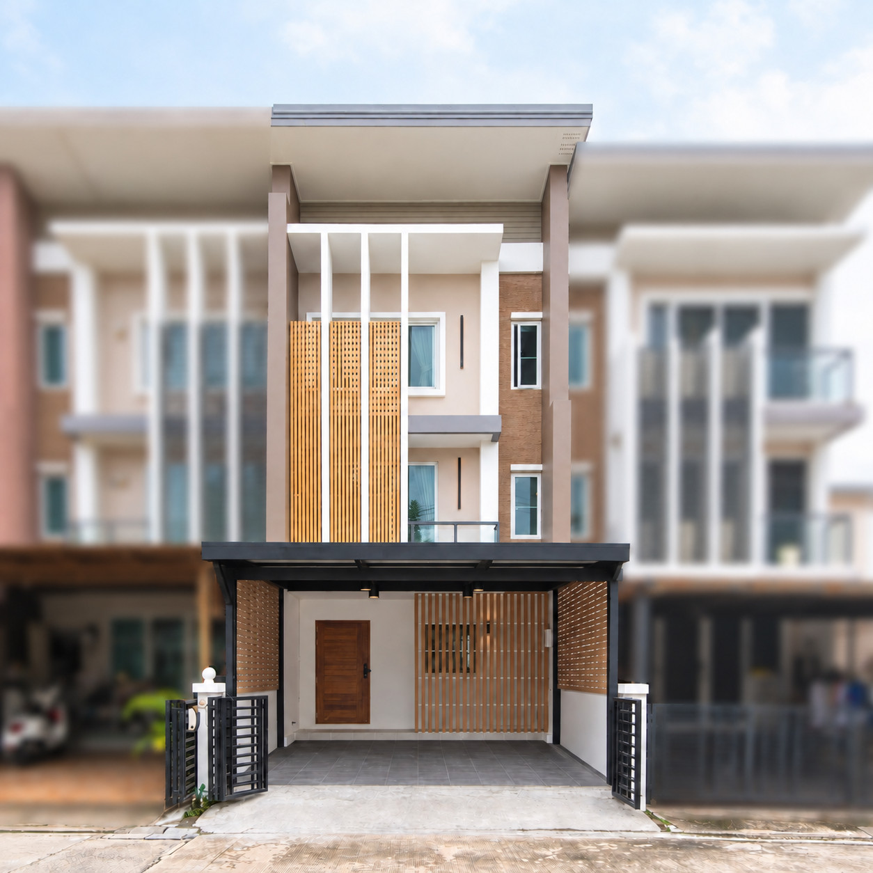 (รหัส HR375) ขายบ้าน โครงการ Town Avenue 60’s Vibhavadi 60 : ทาวน์ อเวนิว ซิกซ์ตี้ วิภาวดี 60