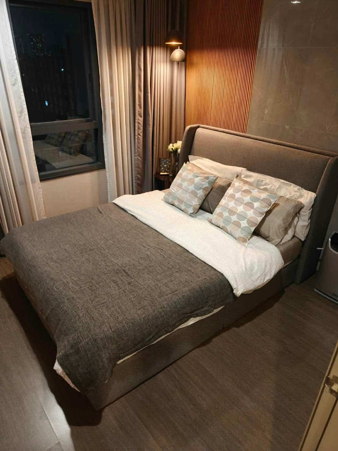 For Rent: Ideo Sukhumvit 93 — 1 Bed 32 Sq.m., 9th Fl. Pool View (Separate Kitchen, 0m to BTS Bang Chak)