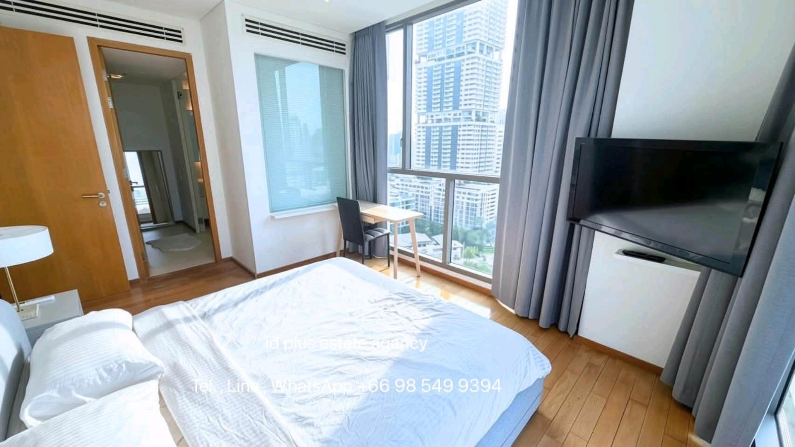 Condo with Pet friendly for Rent 🐈 1 bedroom 1 bathroom for 59 sq.m On 19th floor. fully furnished and electrical appliances. Walk 5 mins. To BTS Thonglor. Rental Only for 53,000 / Rental with No pet Only for 48,000 / M. – รูปที่ 3