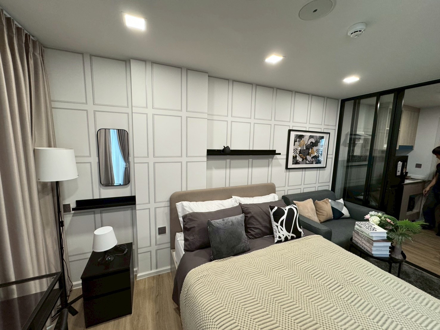 Urgent for rent!! Near the Pink Line MRT Minburi Market Station Ready to move in on 4 Nov. 26 / Reserve right away✨Atmoz Flow Minburi – รูปที่ 4