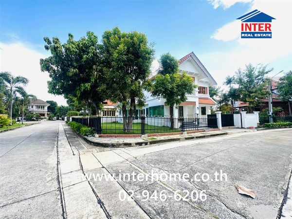 บ้านเดี่ยว 2 ชั้น 105 ตร.ว. หมู่บ้านวรารมย์ เลควิลล์ ซอยแสงใหญ่ ถนนบางพลี-ตำหรุ บางพลี สมุทรปราการ 