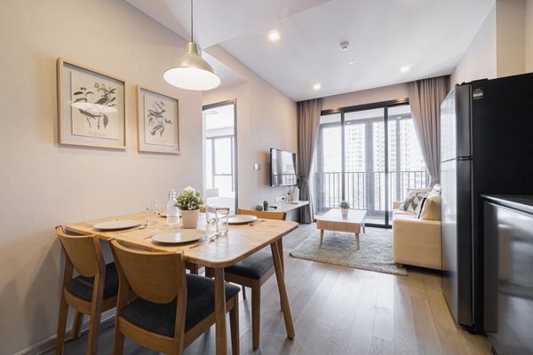 🔥Rent at   Ashton Asoke  🔥2BR 2BR.🔥 35,000🔥46.86sqm. 🔥Floor15