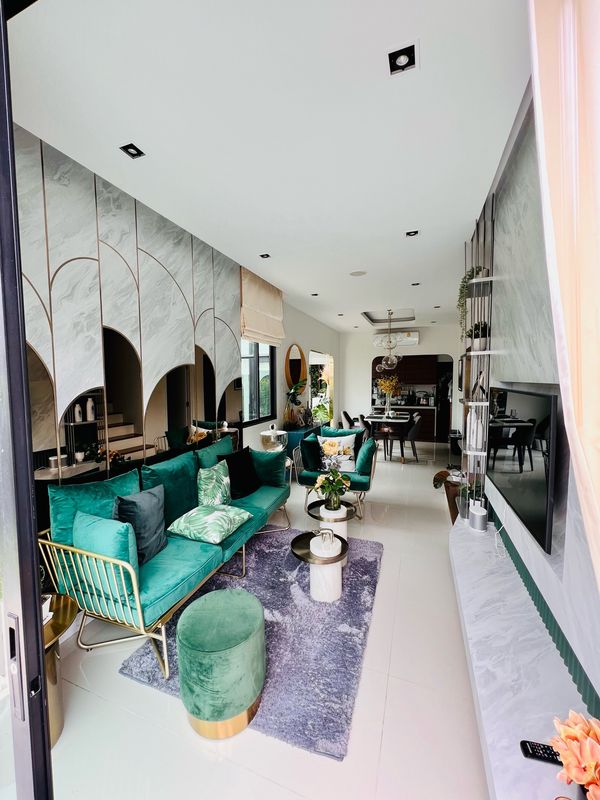 🏡 2-story townhome for rent 🌟Buit-In decorated house Fully furnished, beautiful, luxurious 👜 Ready to carry your bags and move in 🏡 The Thamm Signature Village