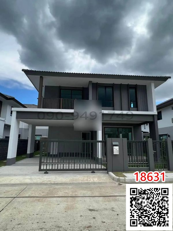 เช่า บ้านเดี่ยว 2 ชั้น สราญสิริ รังสิต (Saransiri Rangsit) โครงการหรู ติดทางด่วน 